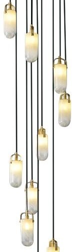 Подвесной светильник Sorno MT9056-10H brass