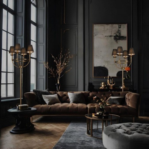 Интерьерная настольная лампа Loft IT Lattice 10435T