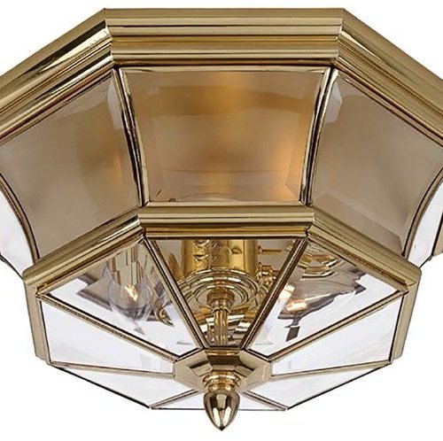 Потолочный светильник уличный Quoizel Newbury QZ-NEWBURY-F-PB