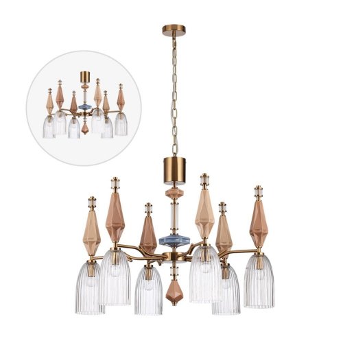 Подвесная люстра Odeon Light Terra 5414/6 Подвесная люстра Odeon Light Terra 5414/6