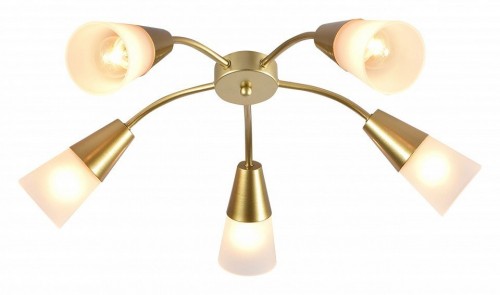 Потолочная люстра Escada Aquilegia 1100/5P Gold Потолочная люстра Escada Aquilegia 1100/5P Gold