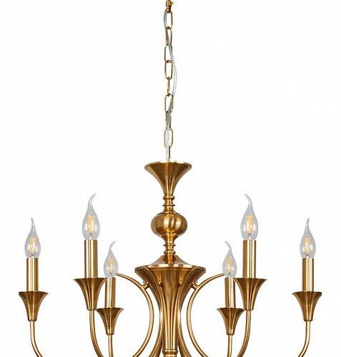 Подвесная люстра Arte Lamp Collinetta A4094LM-6PB