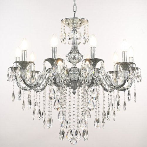 Подвесная люстра Bohemia Ivele Crystal AL7901 AL79101/10/250 B Ni