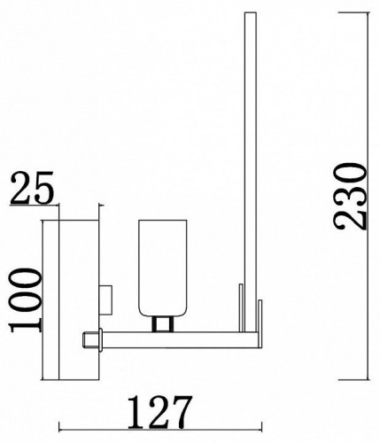Бра Freya Sophia FR5197WL-01CH
