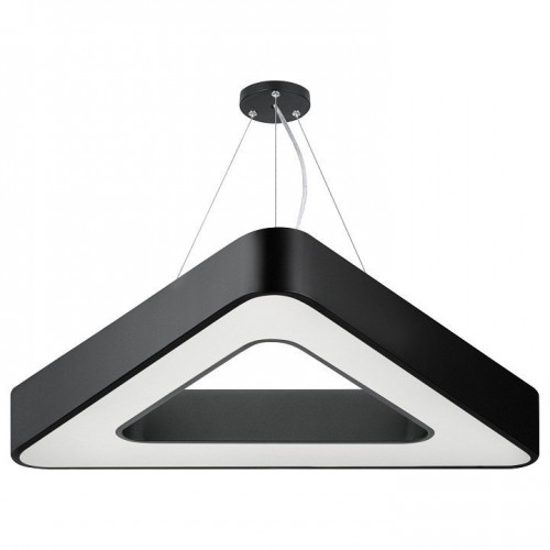 Подвесной светодиодный светильник Geometria ЭРА Delta SPO-153-B-40K-030 30Вт 4000К черный Б0050579