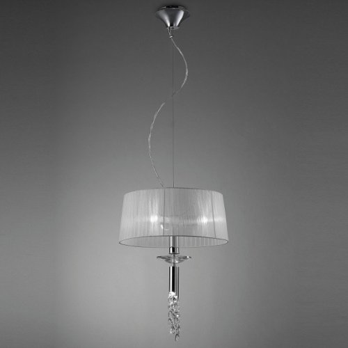 Подвесная люстра Mantra Tiffany Chrome 3858