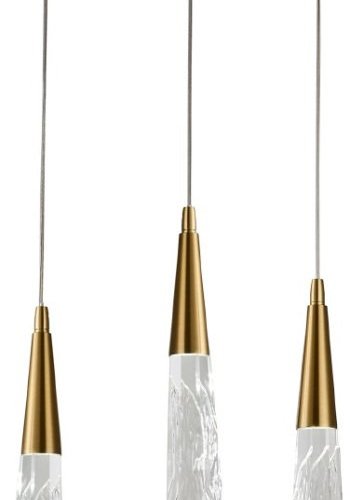 Подвесной светильник DeLight Collection OD2438 OD2438-3 gold/clear Подвесной светильник DeLight Collection OD2438 OD2438-3 gold/clear