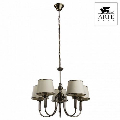 Подвесная люстра Arte Lamp Alice A3579LM-5AB Подвесная люстра Arte Lamp Alice A3579LM-5AB