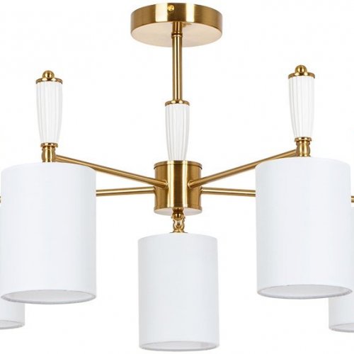 Потолочная люстра Arte Lamp Waverley A4102PL-5PB Потолочная люстра Arte Lamp Waverley A4102PL-5PB