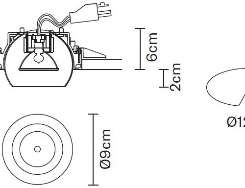 Точечный светильник Tools F19F4101