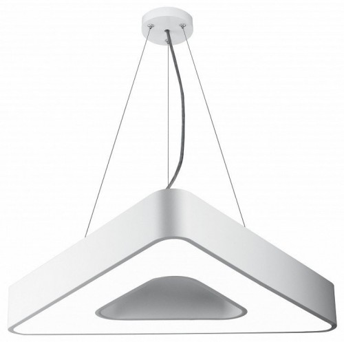 Подвесной светодиодный светильник Geometria ЭРА Delta SPO-153-W-40K-030 30Вт 4000К белый Б0050578