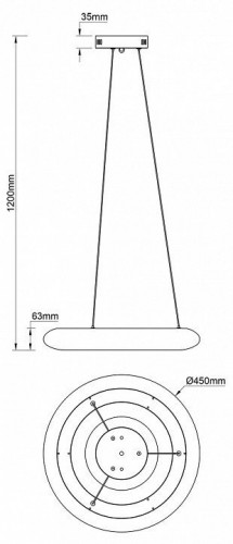Подвесной светильник Escada Soft 10258/1LED Подвесной светильник Escada Soft 10258/1LED