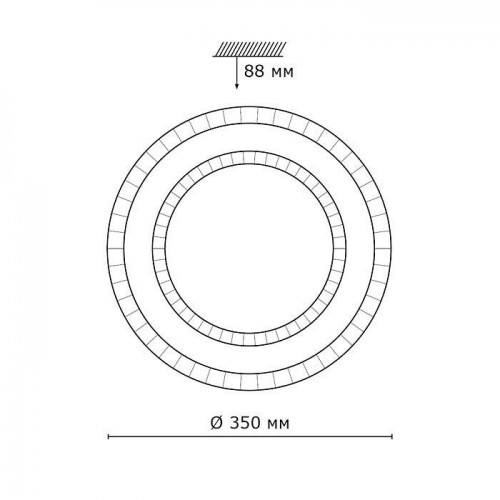 Настенно-потолочный светильник Sonex Floors 2041/DL Настенно-потолочный светильник Sonex Floors 2041/DL