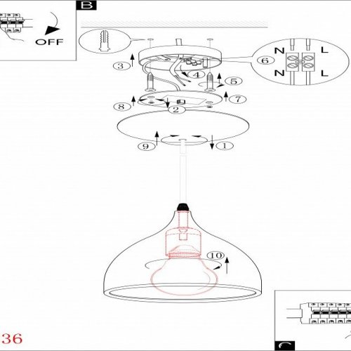 Подвесной светильник Eglo Coretto 93836 Подвесной светильник Eglo Coretto 93836