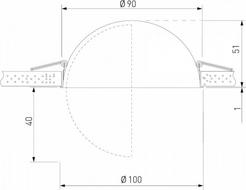 Встраиваемый светодиодный светильник Elektrostandard Slide 25083/LED 6W 4200K белый/чёрный a062942