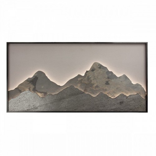 Накладной светильник AM-Group  ROCKS NU BK L120