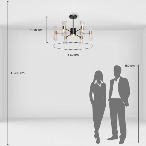 Люстра на штанге De City Оскар 92 510013907 Люстра на штанге De City Оскар 92 510013907