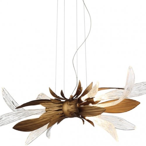 Подвесная люстра DeLight Collection RP168416 RP168416-11 bronze/clear