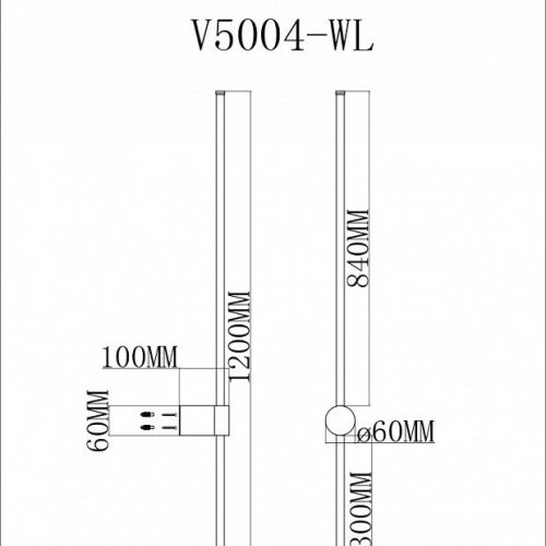 Бра Moderli Ricco V5004-WL