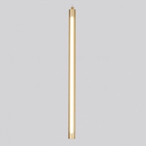 Подвесной светодиодный светильник Eurosvet Strong 50189/1 LED матовое золото