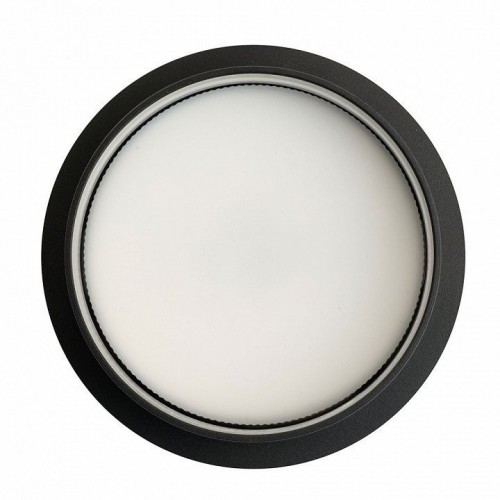 Светильник встраиваемый Feron DL702 LUNA потолочный GX70 черный круг 51098