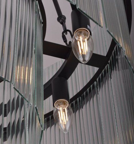 Подвесная люстра DeLight Collection MD2313 MD2313-8A matt black