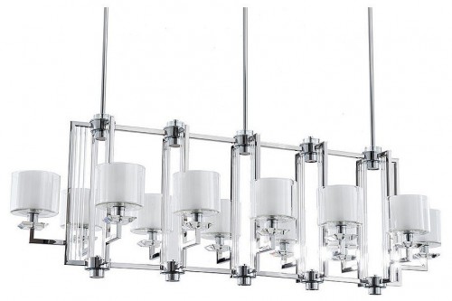 Подвесная люстра Newport 4408+4/S chrome М0064710 Подвесная люстра Newport 4408+4/S chrome М0064710