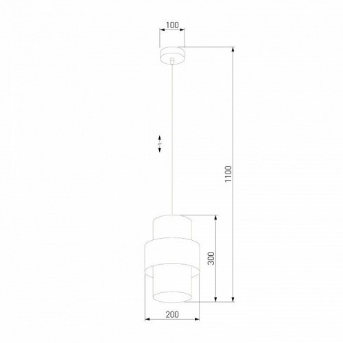Подвесной светильник TK Lighting 849 Calisto