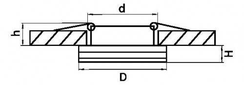Точечный встраиваемый светильник Lightstar Maturo 070264