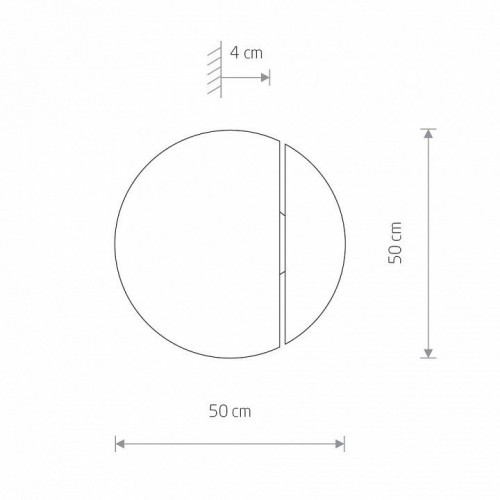 Настенный Nowodvorski светильник Sun Led 7651