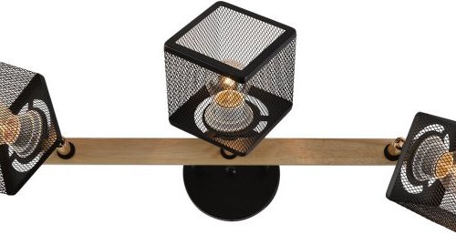 Спот Reluce 01591-3.3-03B BK+FGD+WOOD Спот Reluce 01591-3.3-03B BK+FGD+WOOD