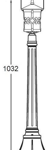 Наземный фонарь Oasis Light FRANKFURT 15857 Gb Наземный фонарь Oasis Light FRANKFURT 15857 Gb