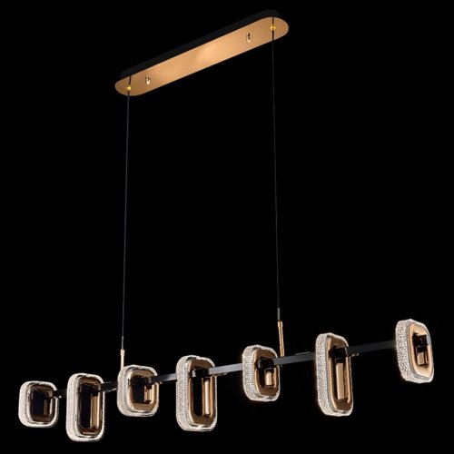 Подвесная люстра Theona LE7701/7L Black/Gold