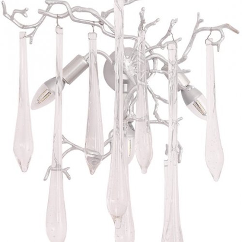 Настенный светильник Crystal Lux REINA AP3 SILVER PATINA