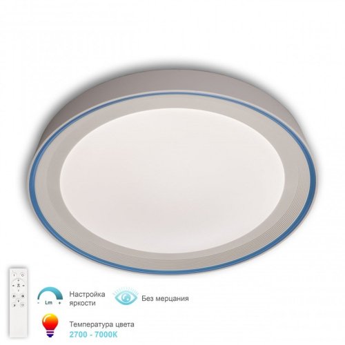 Потолочный светильник Turin 3306.B243-350 White/Blue Потолочный светильник Turin 3306.B243-350 White/Blue