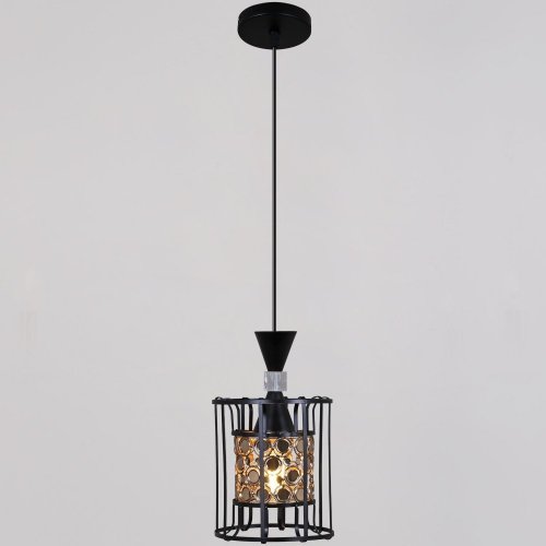 Подвесной светильник Reluce 05402-0.9-01 BK+GD