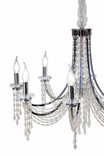 Подвесная люстра AM-Group VIORE VIORE SP8 Chrome