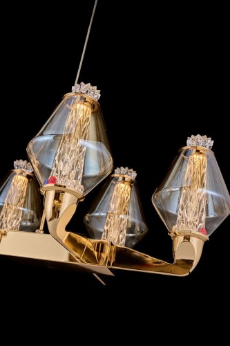 Подвесная люстра Camille LE3056/1200L GD Подвесная люстра Camille LE3056/1200L GD