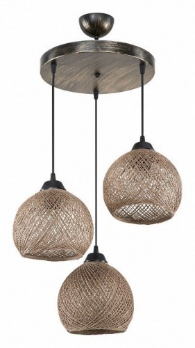 Подвесной светильник Toplight Lizbeth TL1612R-03DB Подвесной светильник Toplight Lizbeth TL1612R-03DB