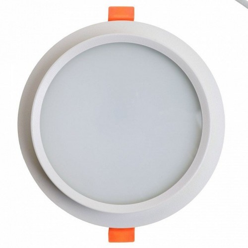 Светильник встраиваемый Feron DL704 потолочный GX70 белый круг IP44 51105