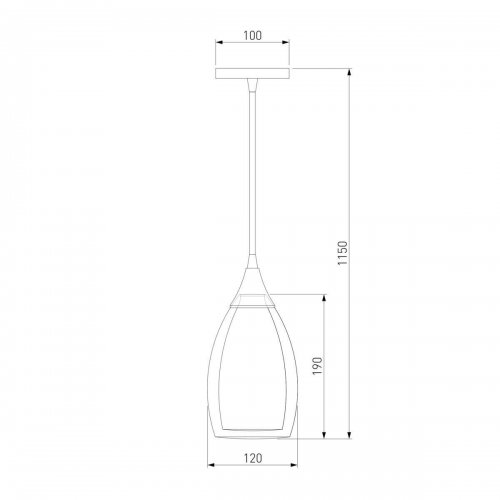 Подвесной светильник Eurosvet Cosmic 50085/1 золото