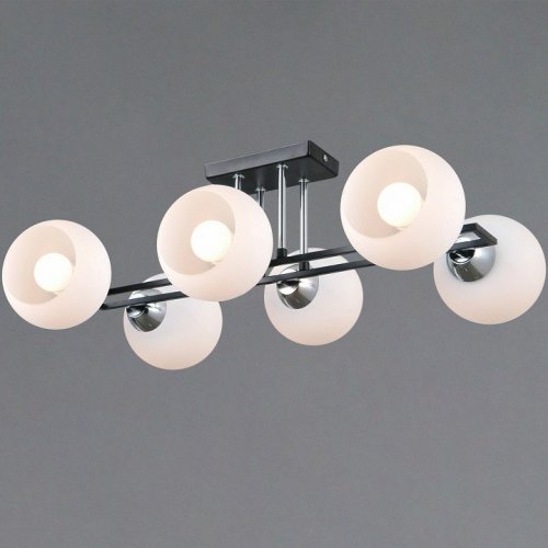 Светильник потолочный Illumico IL0791-6CSQ-25 BK CR TRENTO