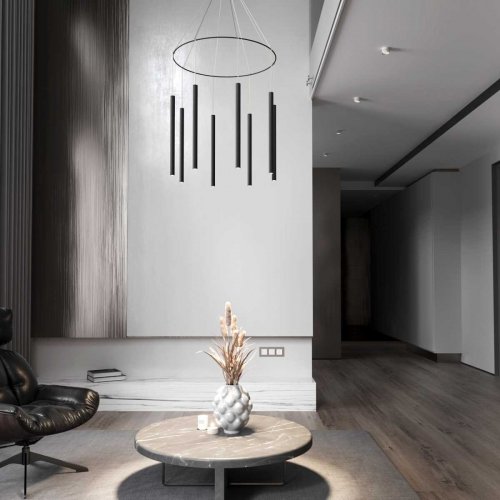 Подвесной светодиодный светильник Eurosvet 301101 LED черный a071443