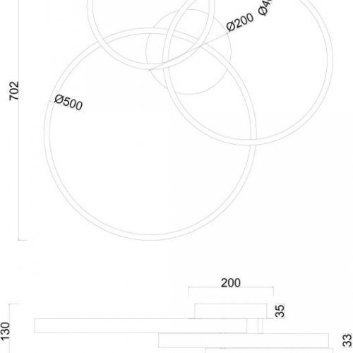 Потолочная люстра Arte Lamp Sierra A2426PL-3BK