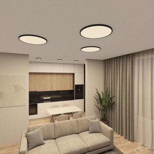 Потолочный светильник Denkirs THIN DK6524-BK