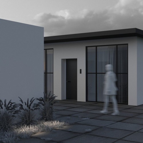 Наземный низкий светильник Maytoni Outdoor Cane O504FL-L1B3K1 Наземный низкий светильник Maytoni Outdoor Cane O504FL-L1B3K1