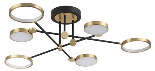 Потолочная светодиодная люстра Odeon Light Denzel 4320/60CL Потолочная светодиодная люстра Odeon Light Denzel 4320/60CL