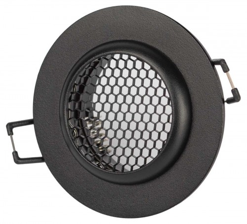 Светильник встраиваемый алюминиевый ЭРА KL109 BK под лампу MR16 GU5.3 черный матовый Б0061826