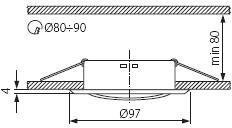 Точечные светильники Kanlux ARGUS CT-2115-GM 334
