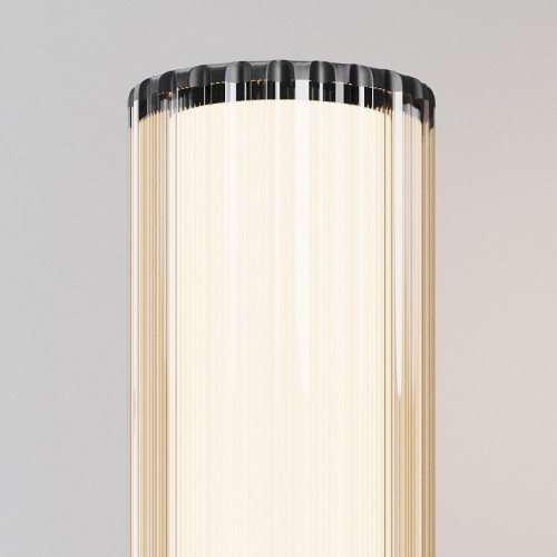 Накладной светильник Maytoni Outdoor Rib O502WL-01B